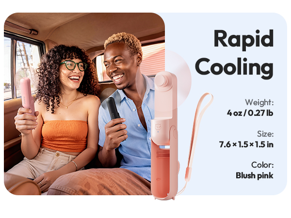 portable foldable fan hand fans gifts for teen girls lashes makeup sports gym office hand fans