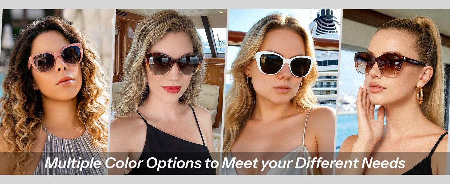 Sunglasses are a fashion choice. These Cateye Sunglasses are your best choice.