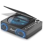 CD Player Portable, Leapwell Portable CD Player with Speakers Bluetooth Rechargeable, Small Compa...
