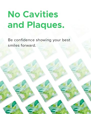 flavored floss picks mint