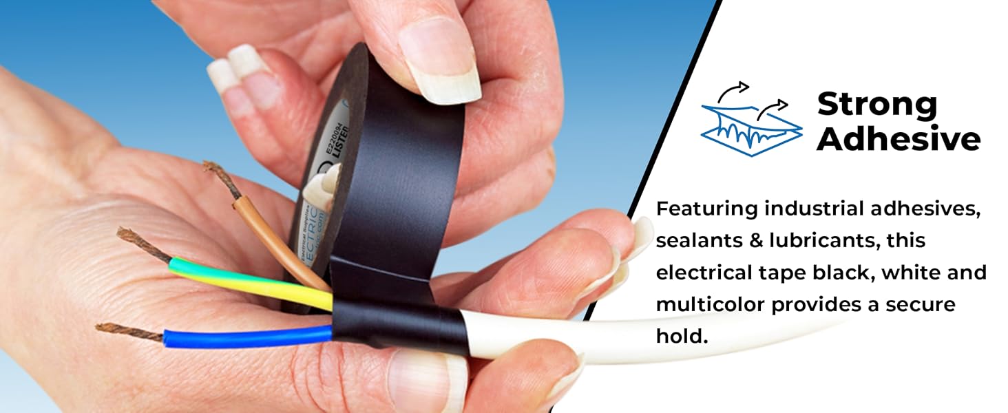 Professional Grade Vinyl Electrical Tape