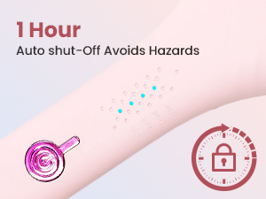 1 hour auto shut off avoids hazars