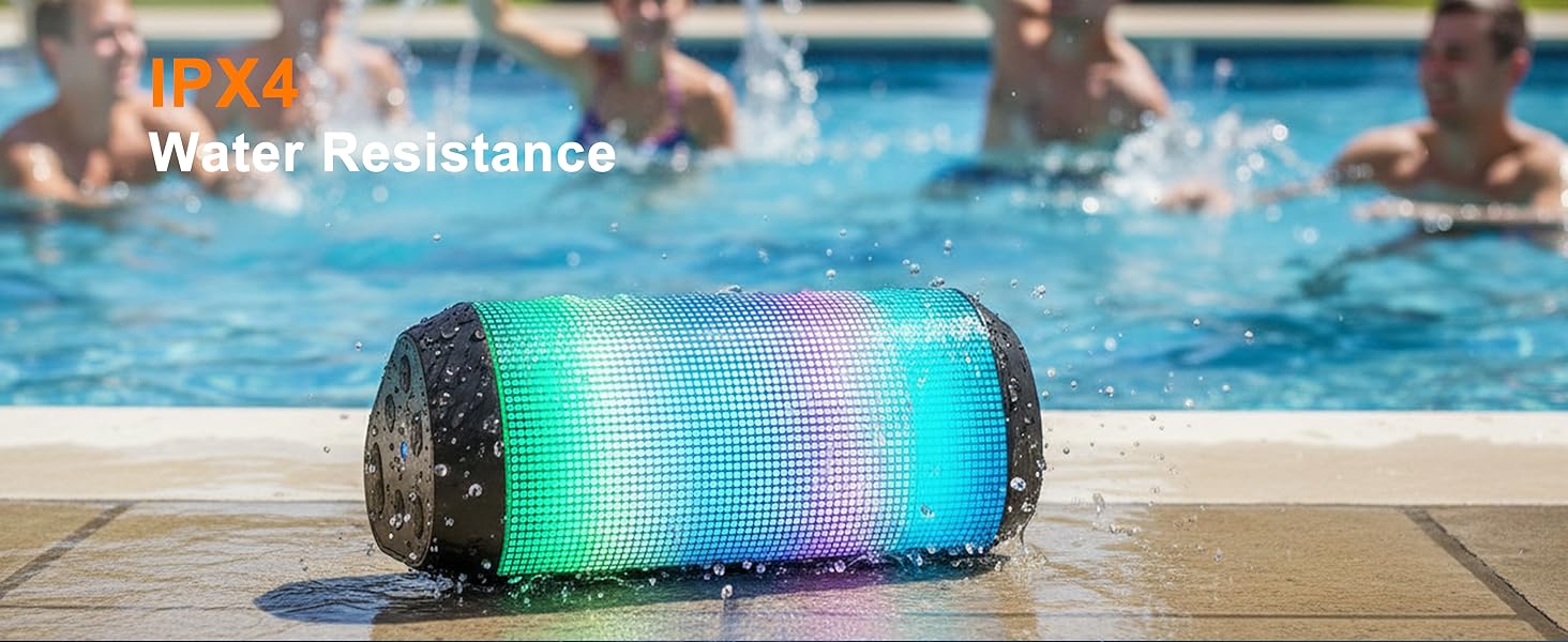IPX4 Water resistance