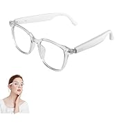 Yeabomy Smart Glasses for Women Men, Bluetooth Glasses with Photochromic Lenses Touch Control Voi...