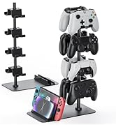 MANMUVIMO Controller Holder for 8 Xbox PS5 PS4 Switch Gaming Controller, Controller Stand for Des...