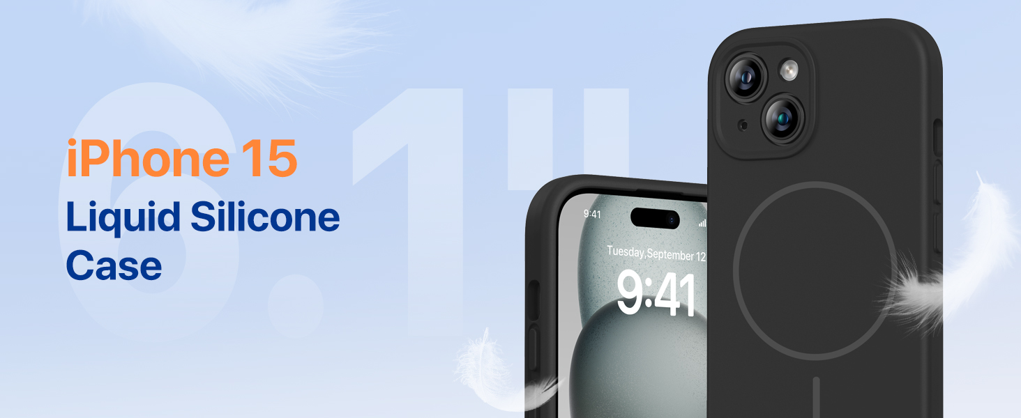 iPhone 15 liquid silicone case