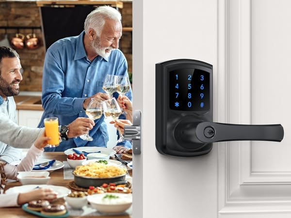 Keyless Entry Door Lock with Handle