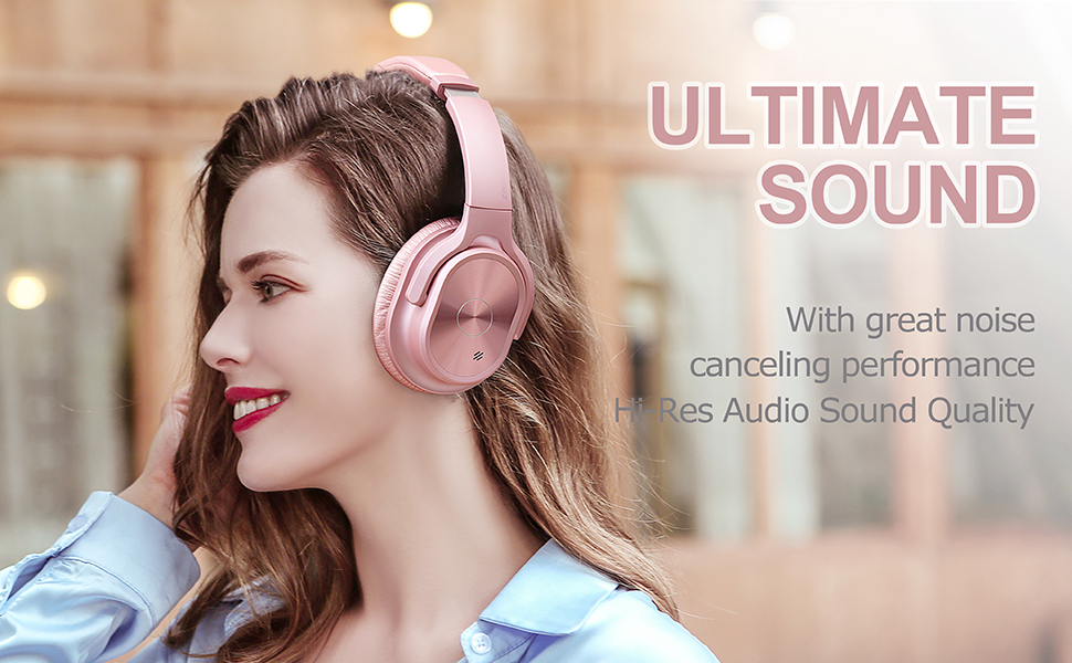 zihnic ANC 919 Rose Bluetooth headphone 