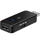 JZW-Shop Wireless Controller Adapter Bluetooth Controller Adapter Supports Wireless Switch/PC /PS...