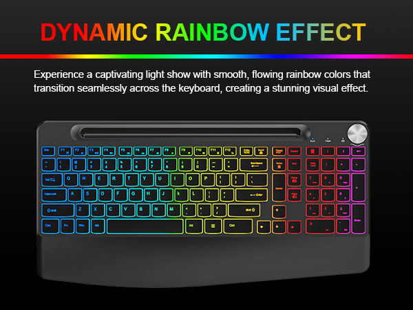 backlit wireless keyboard and mouse