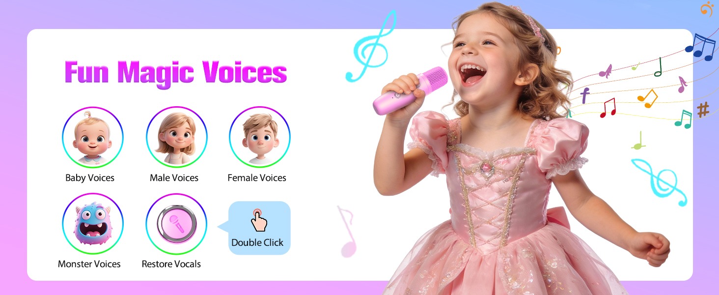 Girls Karaoke Microphone