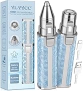YLYYCC Facial Hair Remover for Face Lip, Electric 2 in 1 Face Shaver and Eyebrow Trimmer, Recharg...