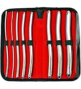 8 Hegar Dilator Sounds Set 8.00inch Double Ended Instrument Premium Set (Double Ended)
