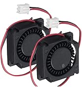 2Packs Wathai 30mm 24V Blower Cooling Fan Brushless Exhaust Fan 2pin 30 x 30 x 10mm ¡­