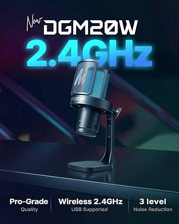 wireless gaming mic DGM20W