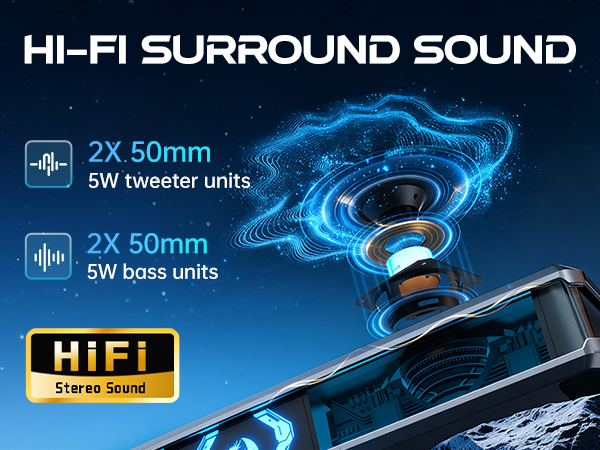 Hi Fi Sound Computer Speaker