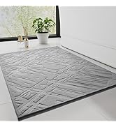 tchdio Absorbent Bath Mat for Bathroom-Rug for Bathroom Floor Mat Quick Dry Non Slip Washable Bat...