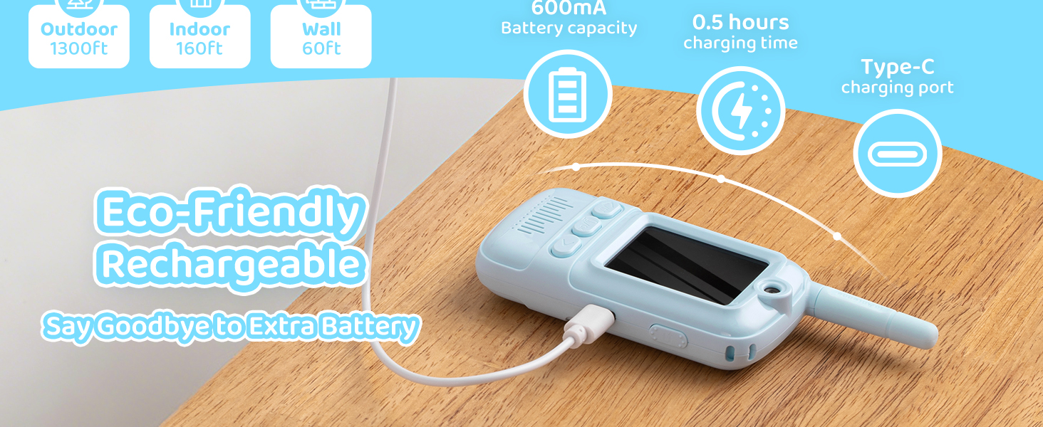 Eco-friendly rechargeable