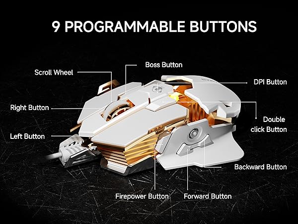 gaming computer mouse mouse gaming wired mouse