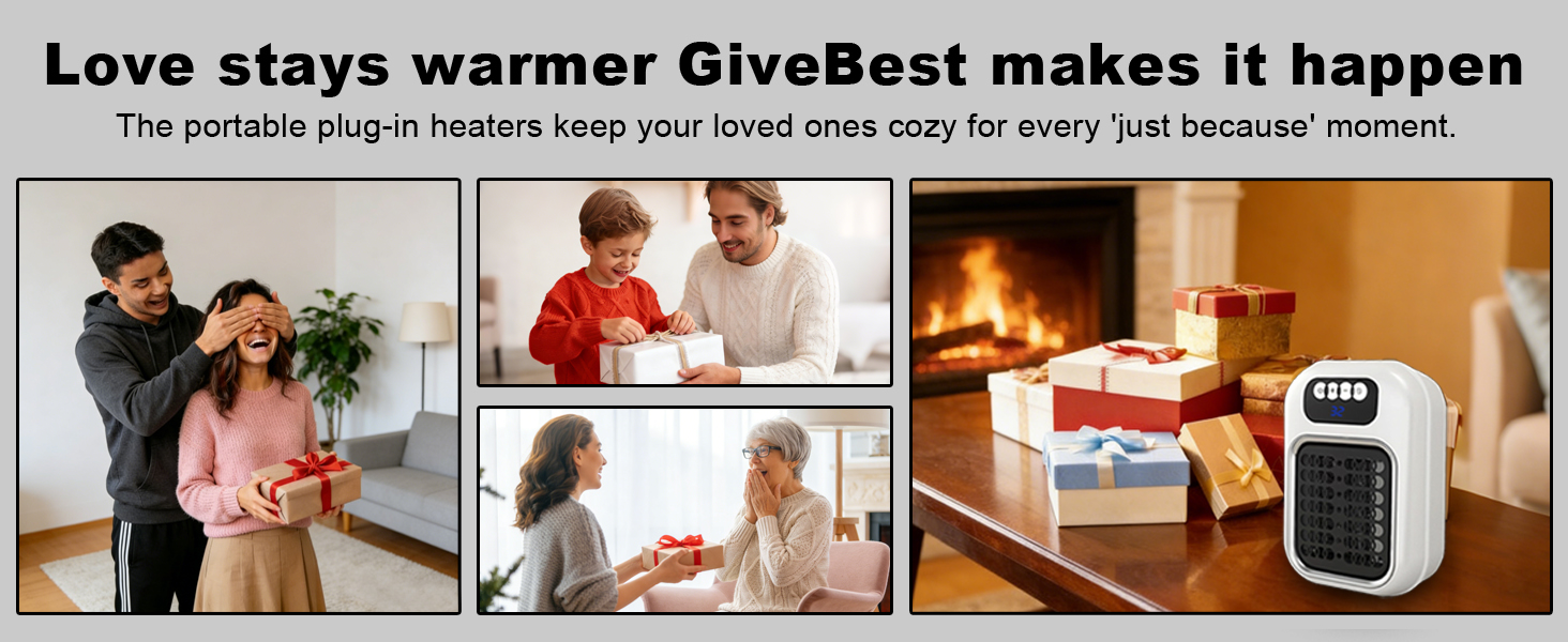 personal heater plug in heater mini space heater