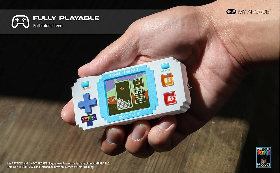 Tetris Pixel Pocket Player