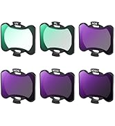 K&F Concept Avata 2 Drone UV PL ND Filters Kit (6 Pack), UV PL ND8 ND16 ND32 ND64 Filter Compatib...