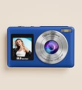 dual screen digital camera blue