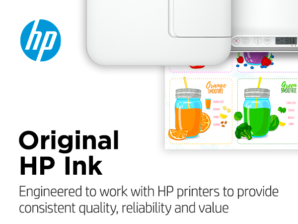 original hp ink supplies high-quality prints reliable results value printing