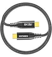 USB C to USB C 3.2 Cable 5FT, 40Gbps Data Transfer 8K@60Hz USB C Monitor Cable for Video, 240W PD...