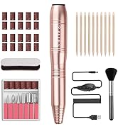 20000RPM Electric Nail Drill Compact Portable Efile Professional Manicure Pedicure Nail File Dril...
