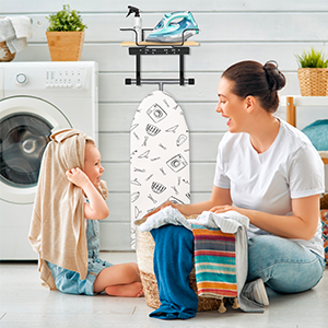 ironing board holder wall mount