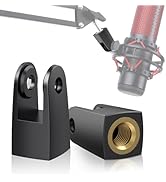 2 Pack HyperX Quadcast Stand Adapter for HyperX Microphone, Replacement Quadcast Adapter for Hype...