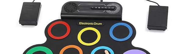 Rainbow Electric Drum