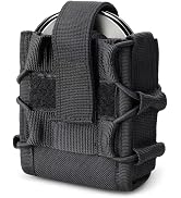 LIVANS Molle Handcuff Holster, Handcuff Pouch for Duty Belt, Handcuff Case Fit Asp Handcuff/Hinge...