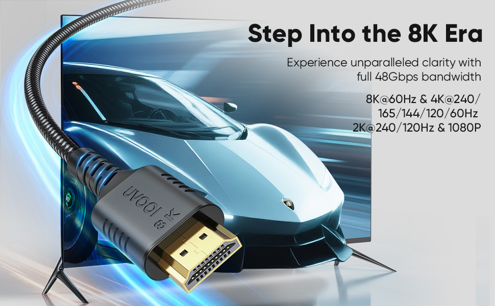 8k HDMI cable