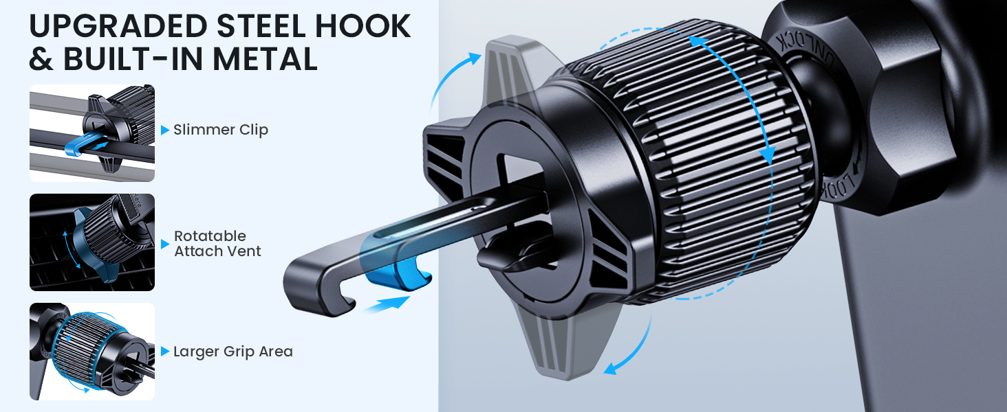 Car Phone Mount Holder Stand Air Vent