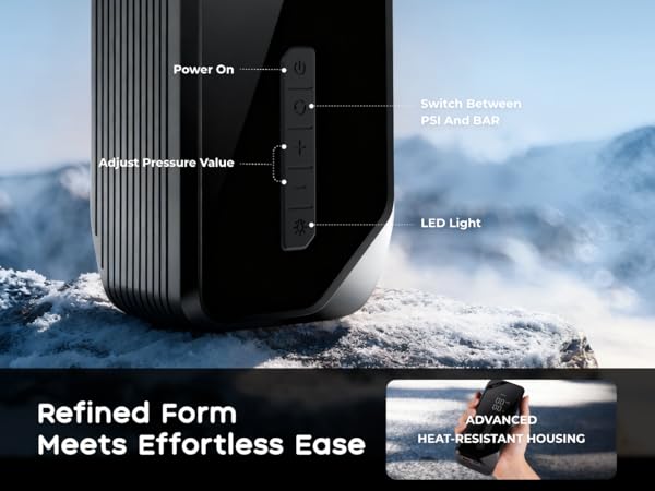 tire inflator portable air compressor