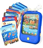 Qiaojoy Kids Learning Tablet Educational Learning Pad for Toddlers 2-5 to Learn Alphabets, Number...