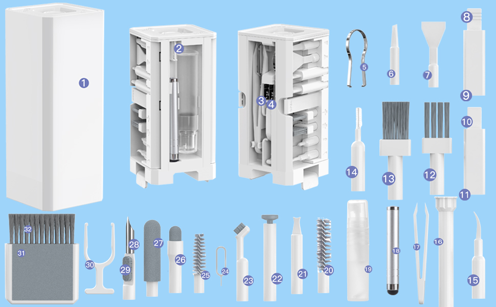 32 in 1 Cleaning Kit