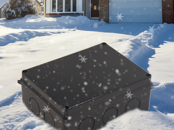 large outdoor connection box