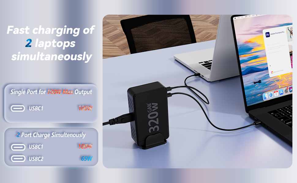 320W USB C Charger