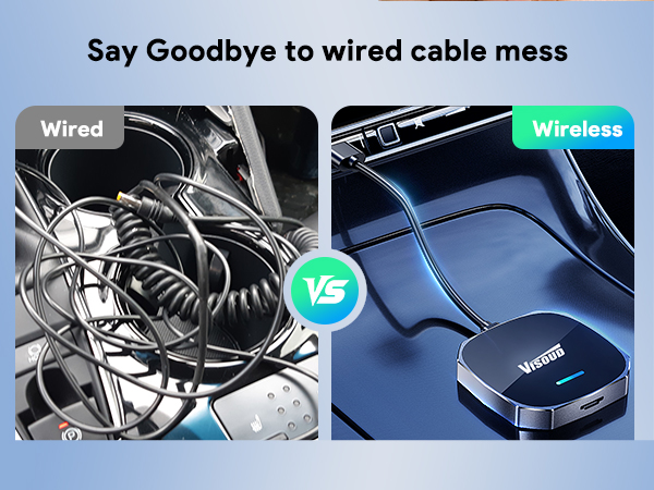No Need Messy Cables