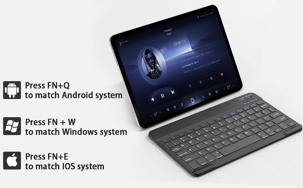 bluetooth keyboard for ipad