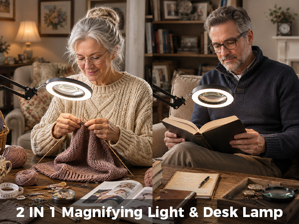 2 IN 1 Magnifying