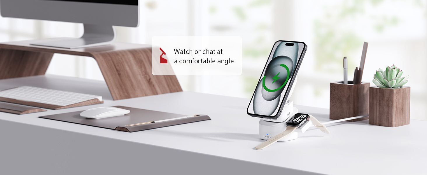 wireless iphone and watch charger