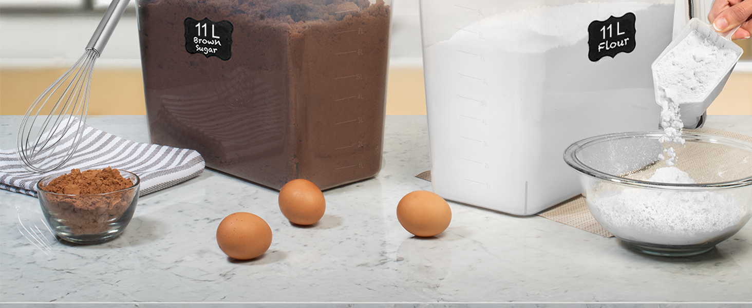 large food storage containers with airtight lids, air tight containers for food, kitchen containers