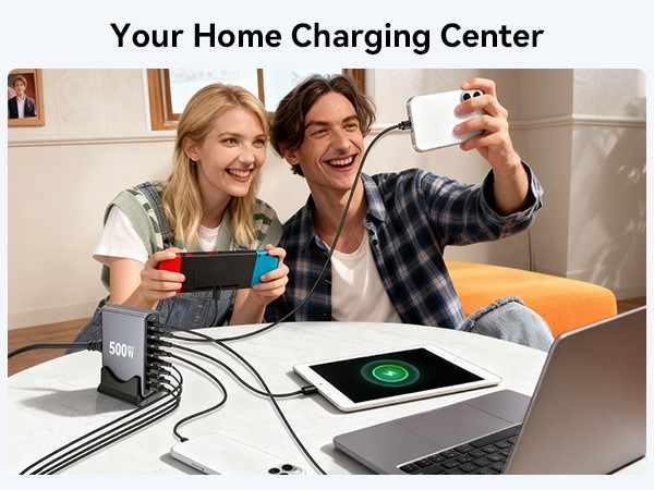 multi usb charging station