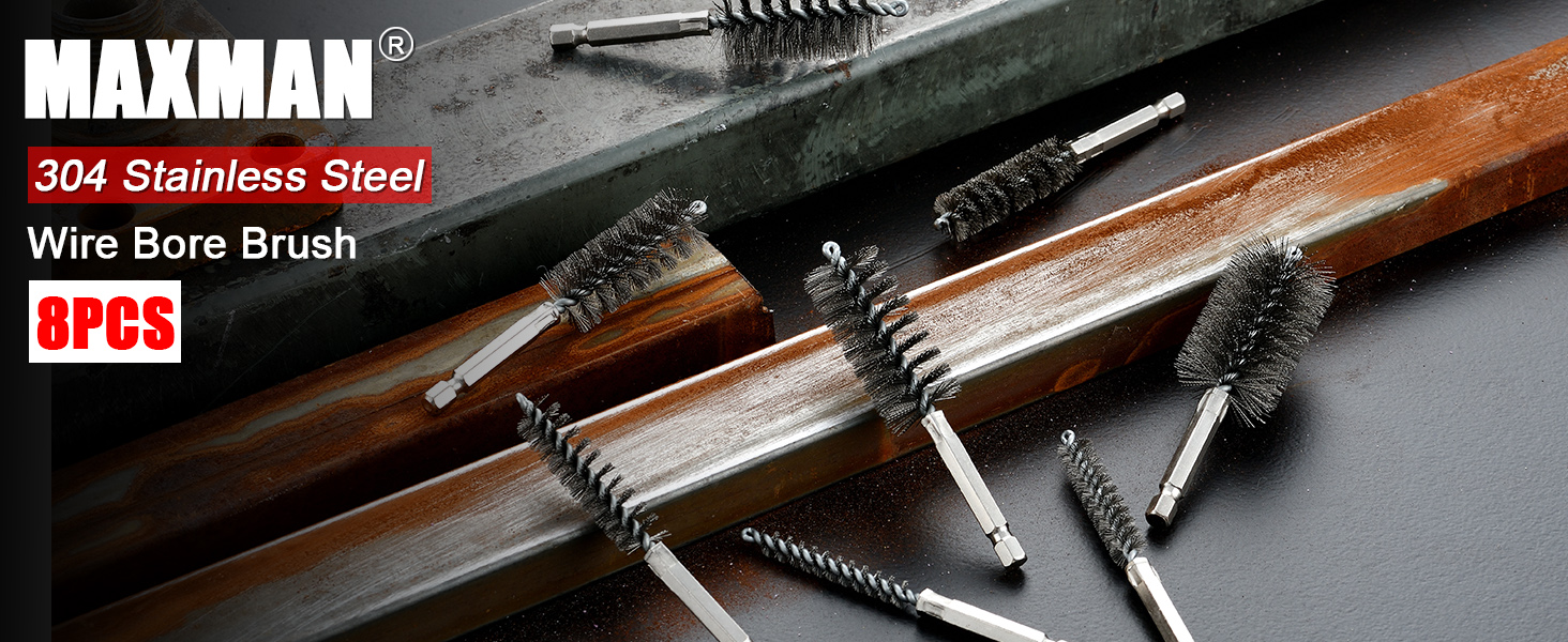 Stainless Steel Bore Brush