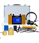 Bewinner Underground Water Leak Detector, Water Pipe Leakage Monitor with Digital Display &amp; Earph...