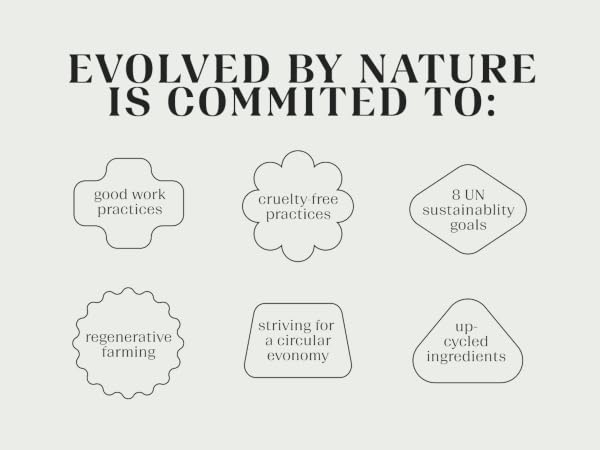 Evolved By Nature is commited